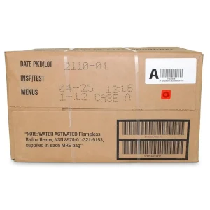 12 Count MRE Emergency Meal Kits