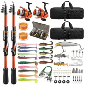 Fishing Set with Carry Bags