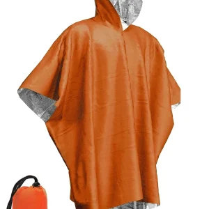 Thermal Emergency Rain Poncho